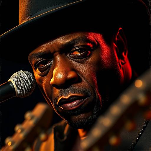 Album art for Marcus 'Fingers' Evans's 'Blues Legacy' album