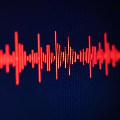 Waveform of a vocal recording before noise reduction showing background hiss