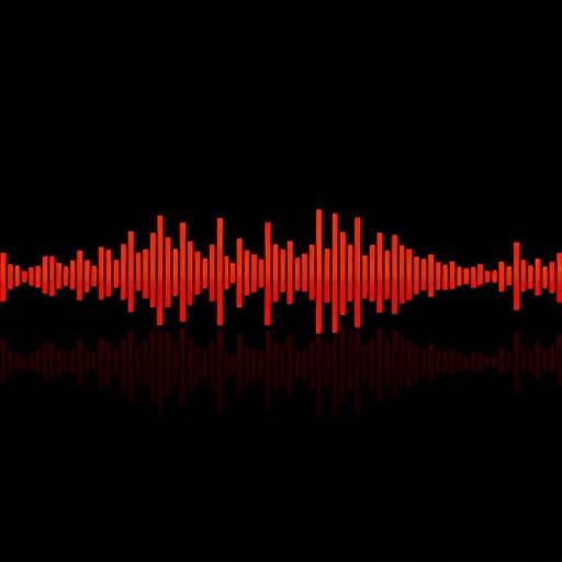 Waveform of the same live recording after editing, showing a cleaned-up audio signal