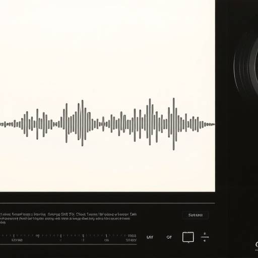 Waveform of the same vinyl recording after restoration, showing clean audio